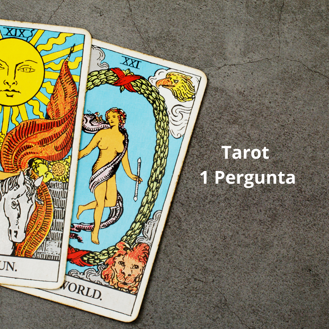 Tarot para 1 Pergunta - enviada por áudio ou mensagem