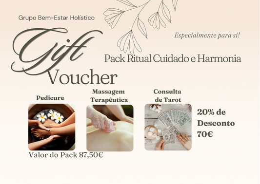 Voucher Ritual Cuidado e Harmonia
