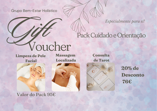 Voucher Pack Cuidado e Orientação