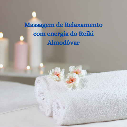 Massagem de Relaxamento com Energia de Reiki