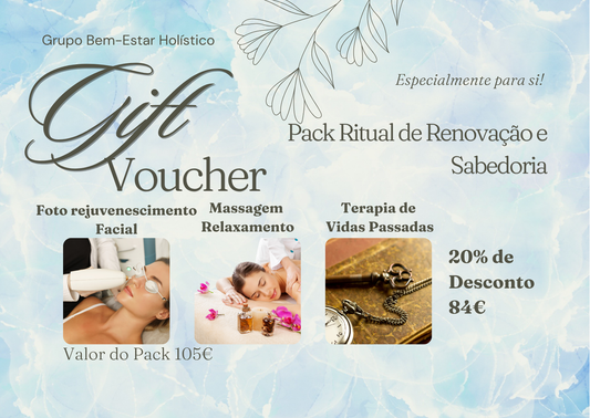 Voucher Pack Ritual de Renovação e Sabedoria