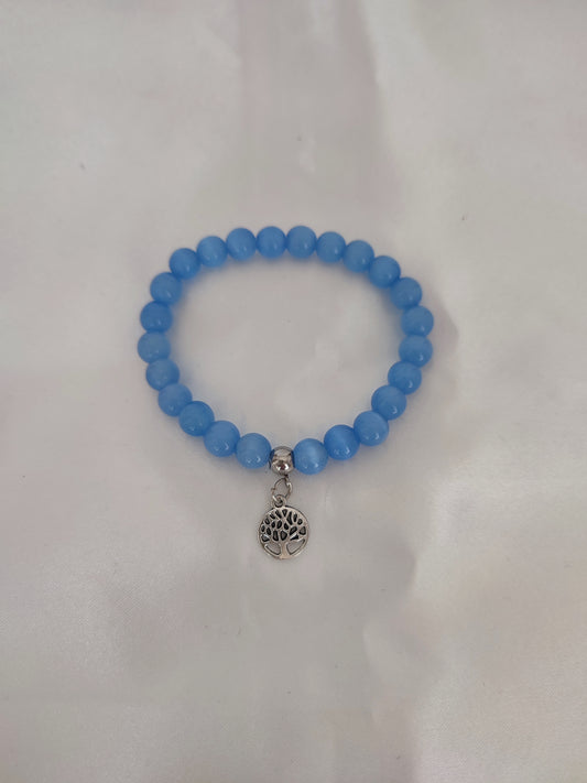 Pulseira Selenita azul