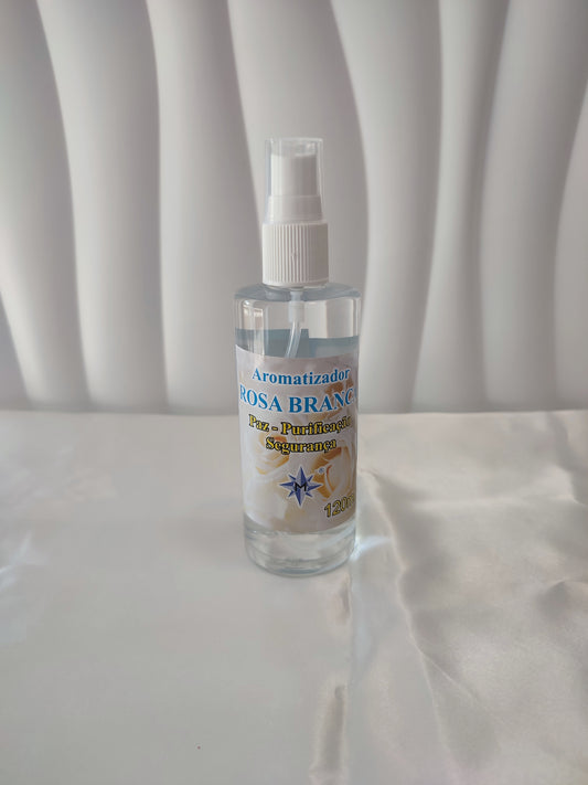 Spray Rosa Branca para Ambiente
